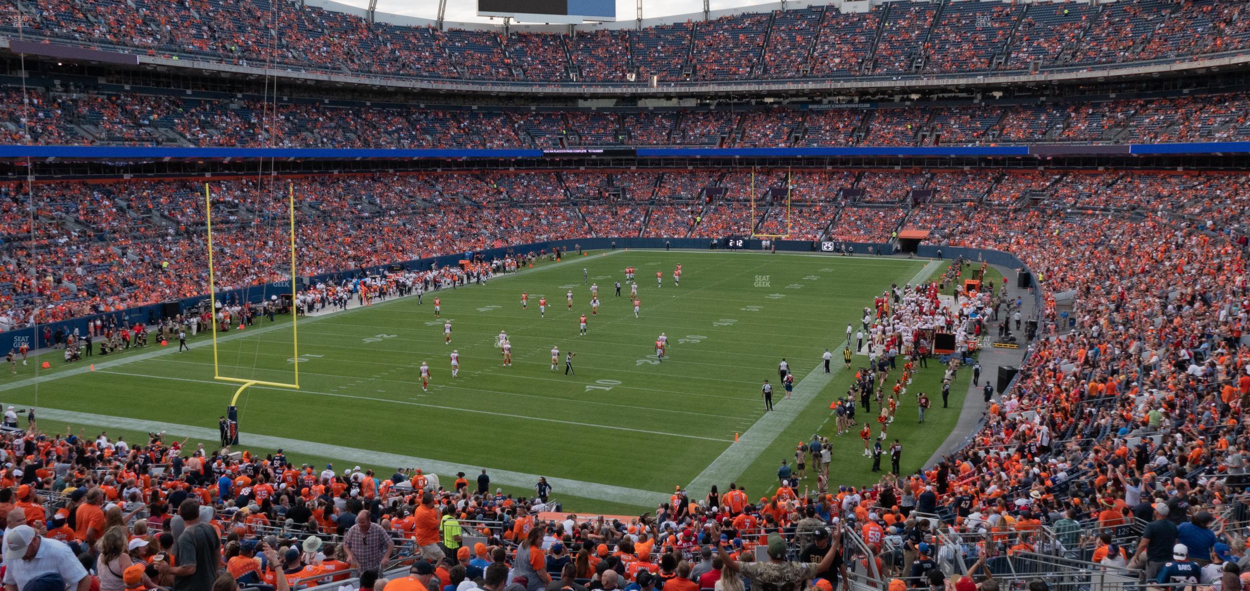 Seating view for Empower Field at Mile High Section 229