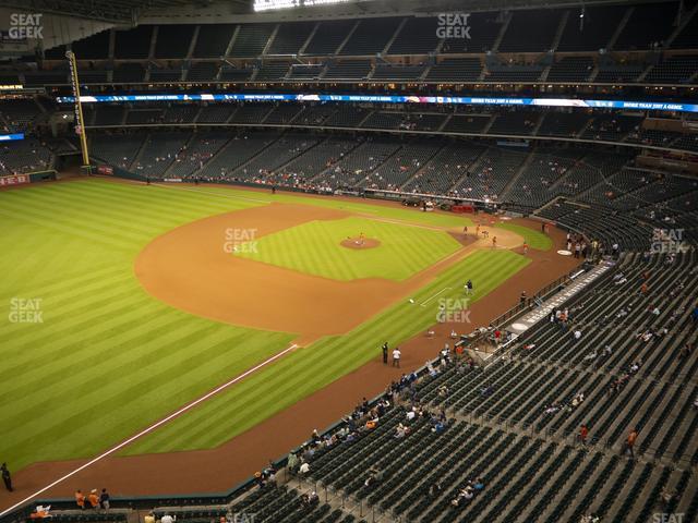 Seating view for Minute Maid Park Section 307