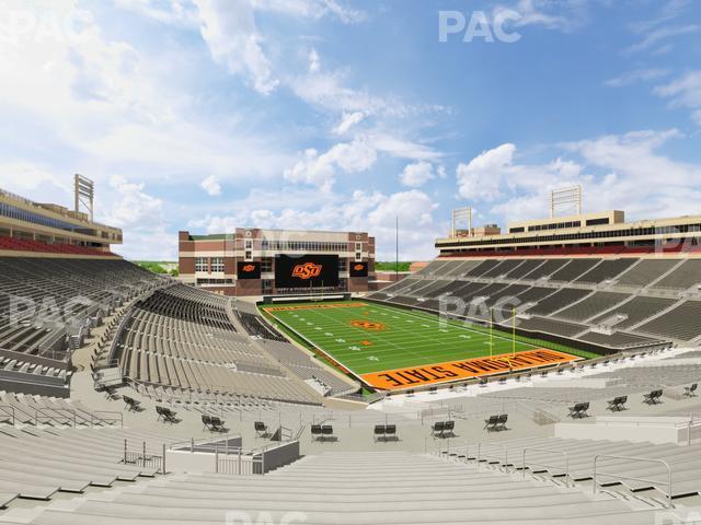 Seating view for Boone Pickens Stadium Section 226