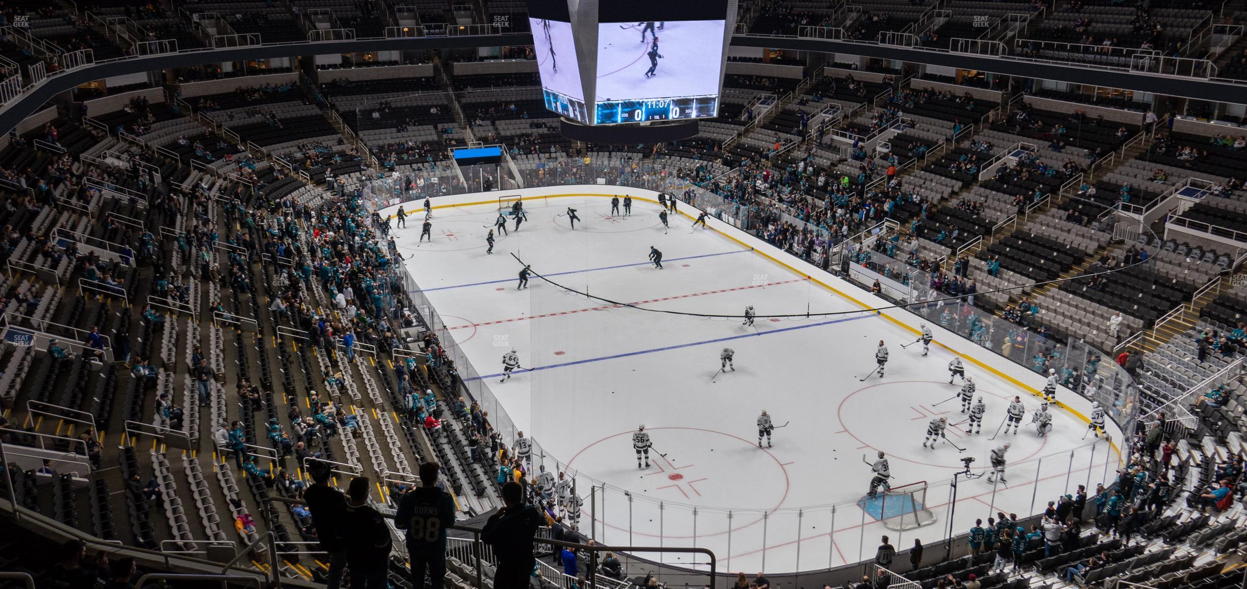 Seating view for SAP Center at San Jose Section 209