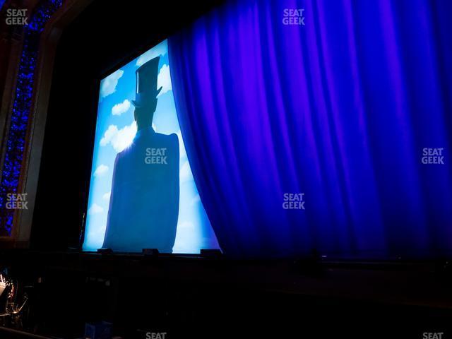 Seating view for Saenger Theatre - New Orleans Section Pit Right