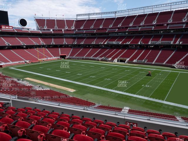 Seating view for Levi's Stadium Section P 234