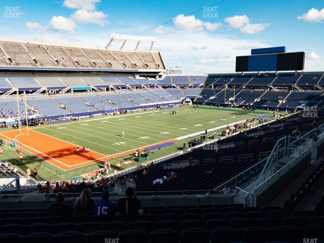 Seating view for Camping World Stadium Section Plaza 41