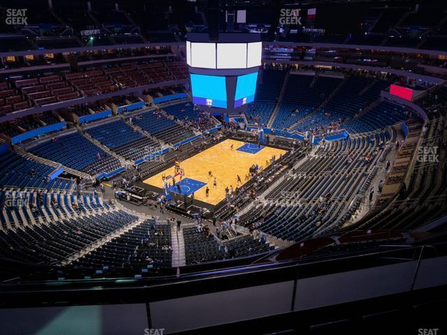 Seating view for Kia Center Section 214