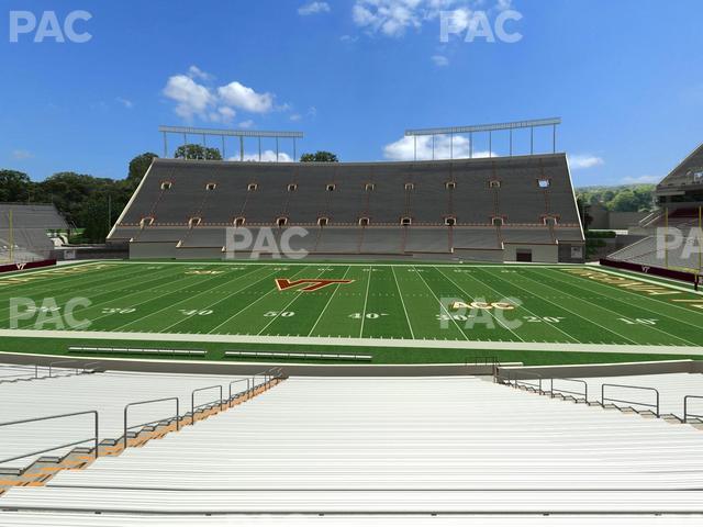 Seating view for Lane Stadium Section 110