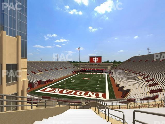 Seating view for Memorial Stadium - Indiana Section 15