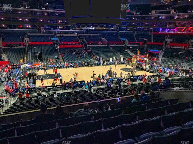 Seating view for Crypto.com Arena Section Premier 6