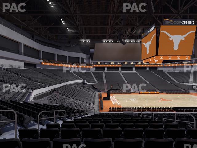 Seating view for Moody Center ATX Section 121