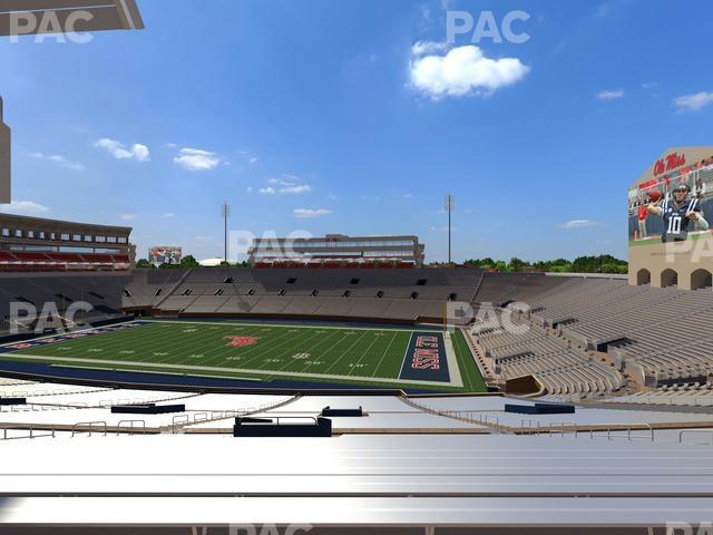 Seating view for Vaught Hemingway Stadium Section L