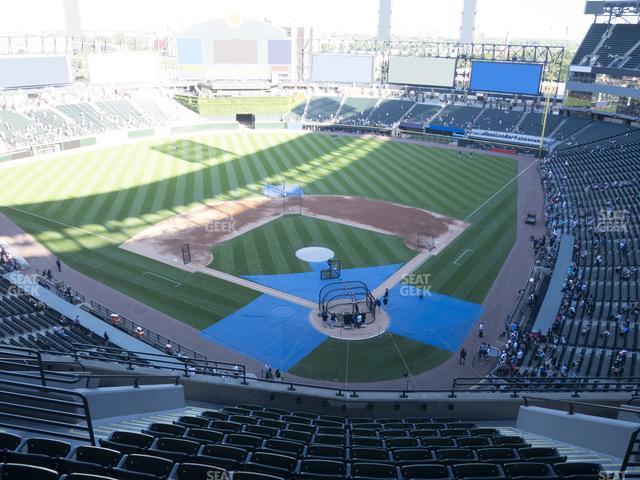 Seating view for Guaranteed Rate Field Section 534