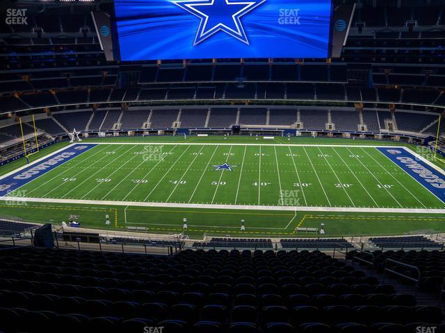 Seating view for AT&T Stadium Section Silver Suite 487