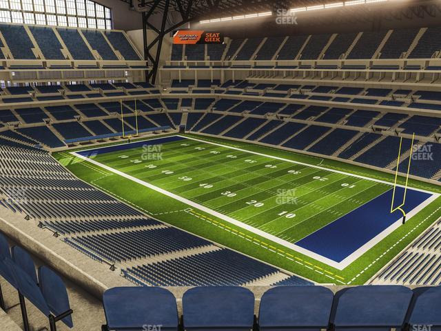 Seating view for Lucas Oil Stadium Section 507