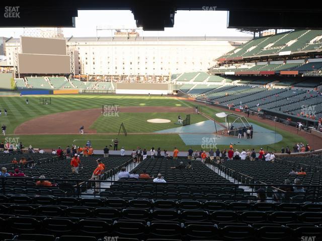 Seating view for Oriole Park at Camden Yards Section 49