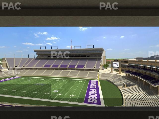 Seating view for Amon G. Carter Stadium Section Champions Suite 2