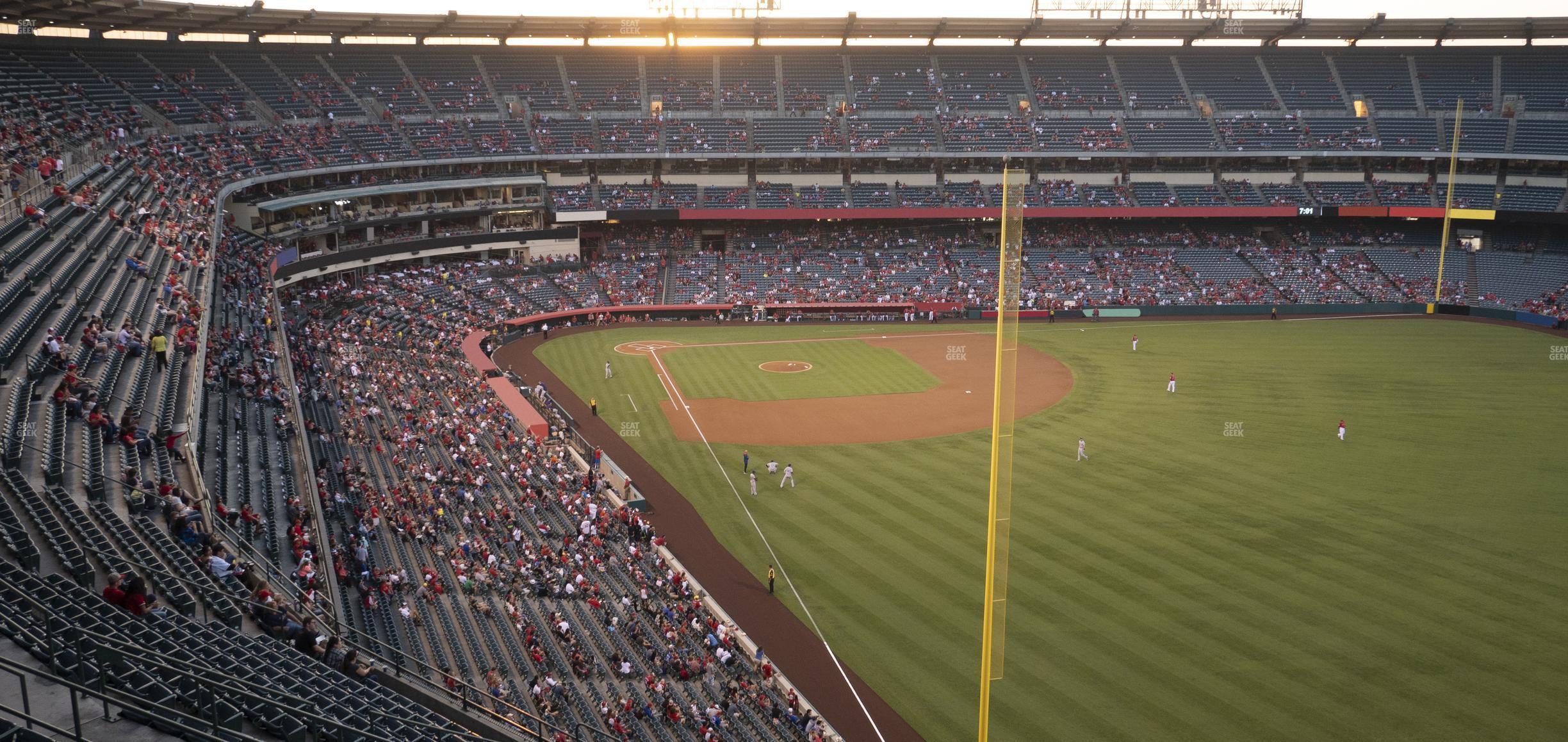 Seating view for Angel Stadium of Anaheim Section 538