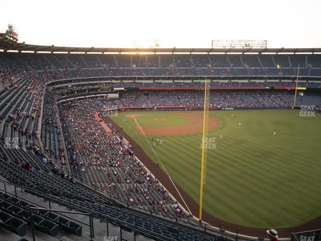 Seating view for Angel Stadium of Anaheim Section 538