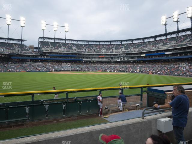 Seating view for Comerica Park Section 151