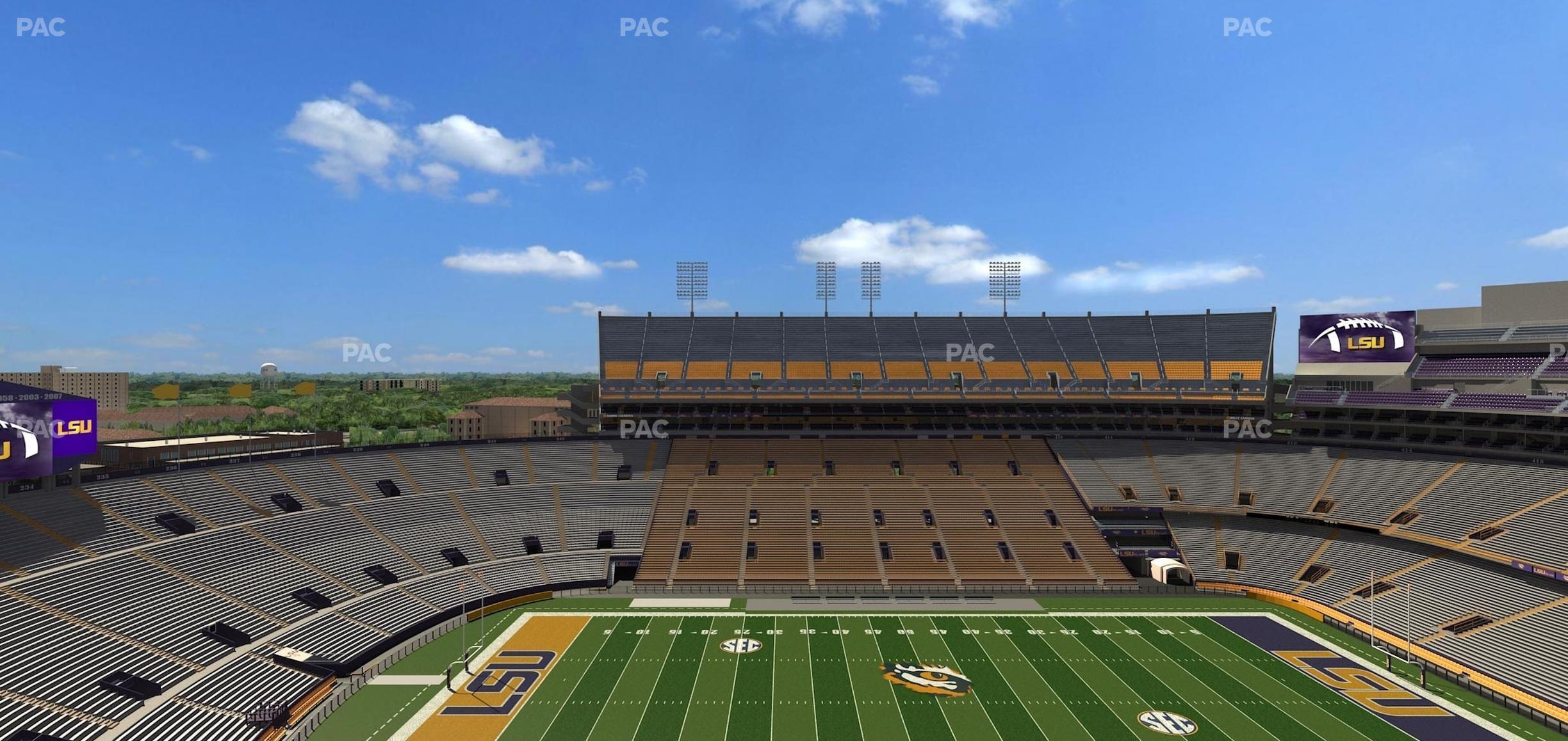 Seating view for Tiger Stadium Section 517