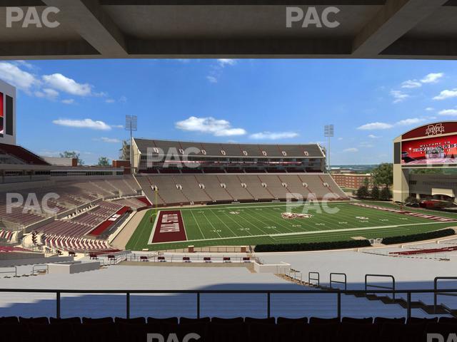 Seating view for Davis Wade Stadium Section 112