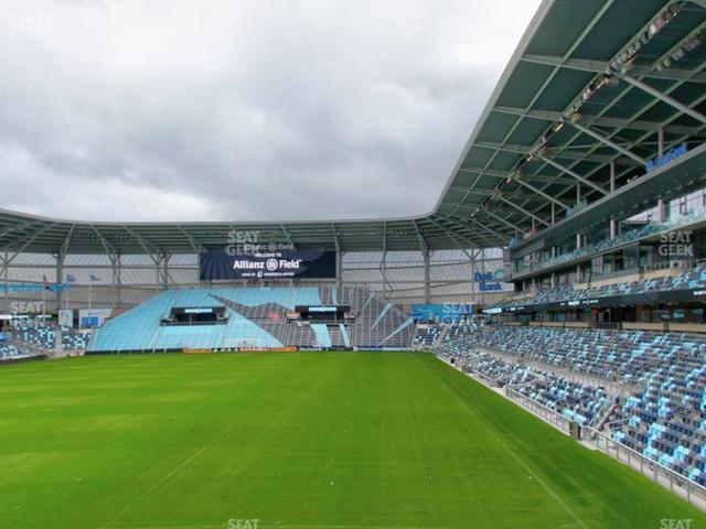 Seating view for Allianz Field Section 02