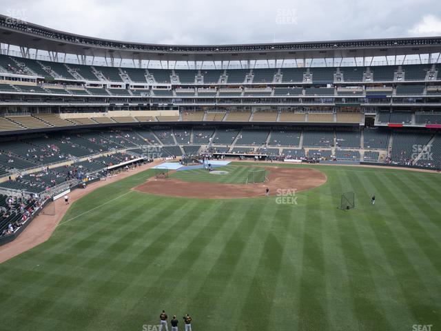 Seating view for Target Field Section 240