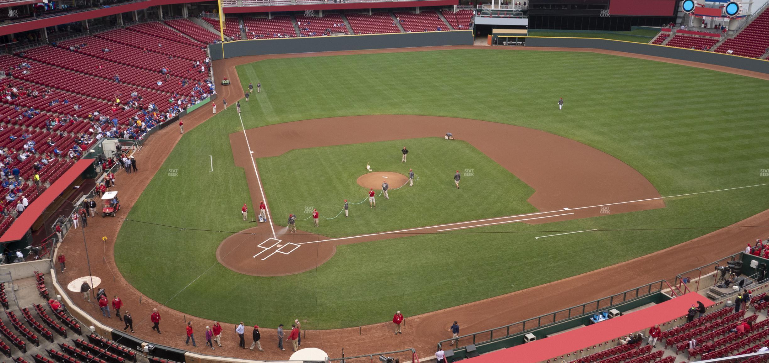 Seating view for Great American Ball Park Section 427