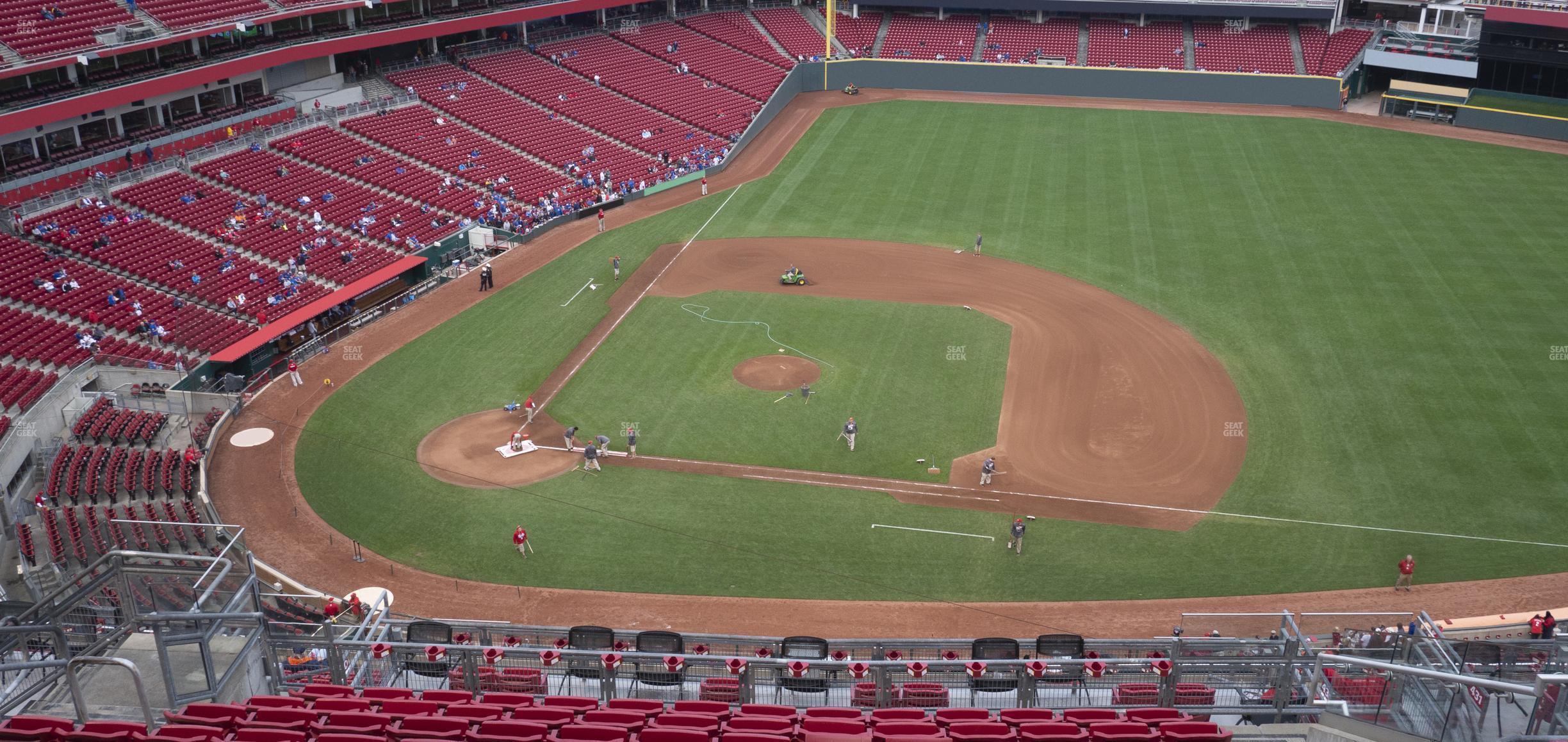 Seating view for Great American Ball Park Section 530