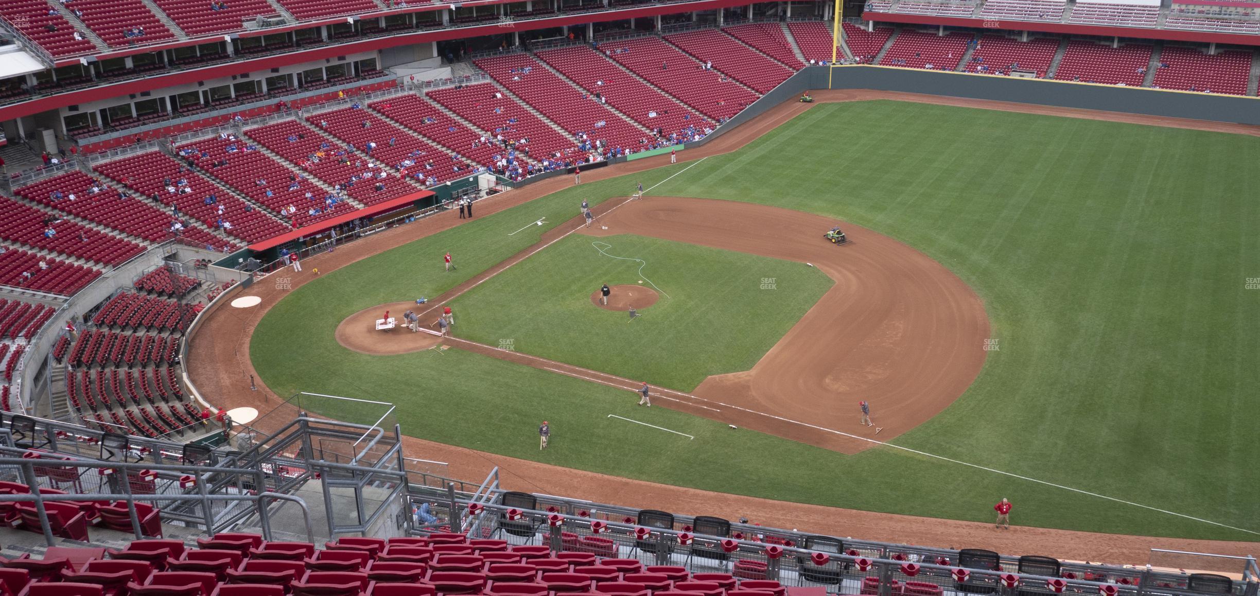 Seating view for Great American Ball Park Section 532