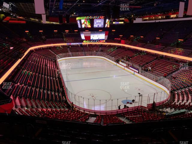 Seating view for Scotiabank Saddledome Section 204