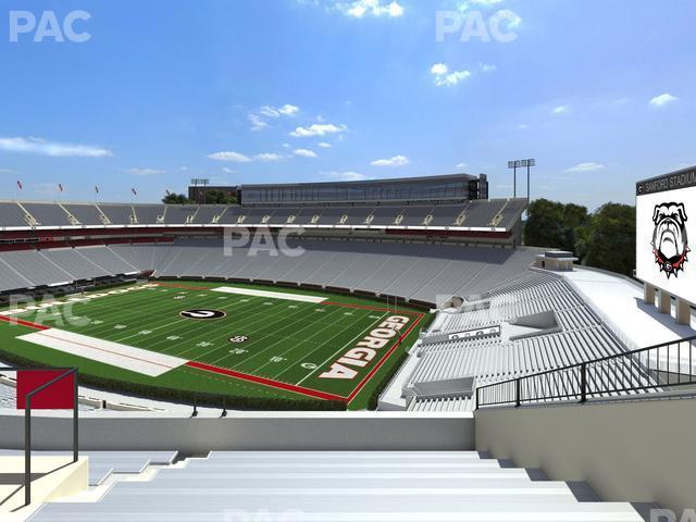 Seating view for Sanford Stadium Section 301