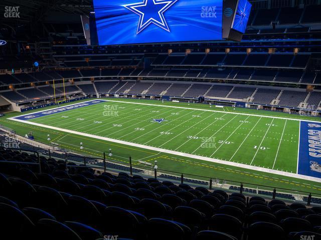 Seating view for AT&T Stadium Section C 332