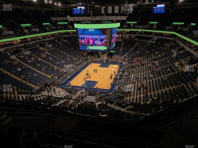 Seating view for Target Center Section 239