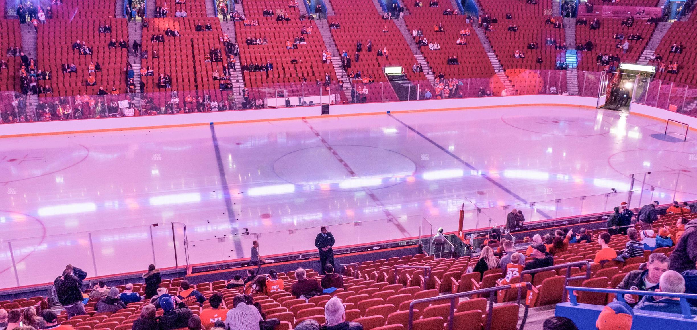 Seating view for Centre Bell Section 102