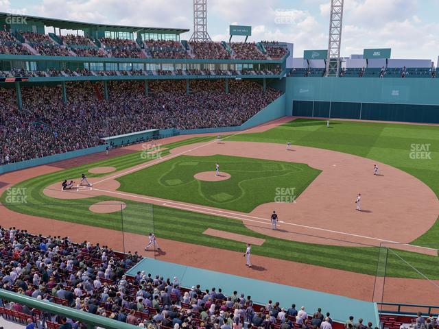 Seating view for Fenway Park Section Dell Technologies Suite R 11