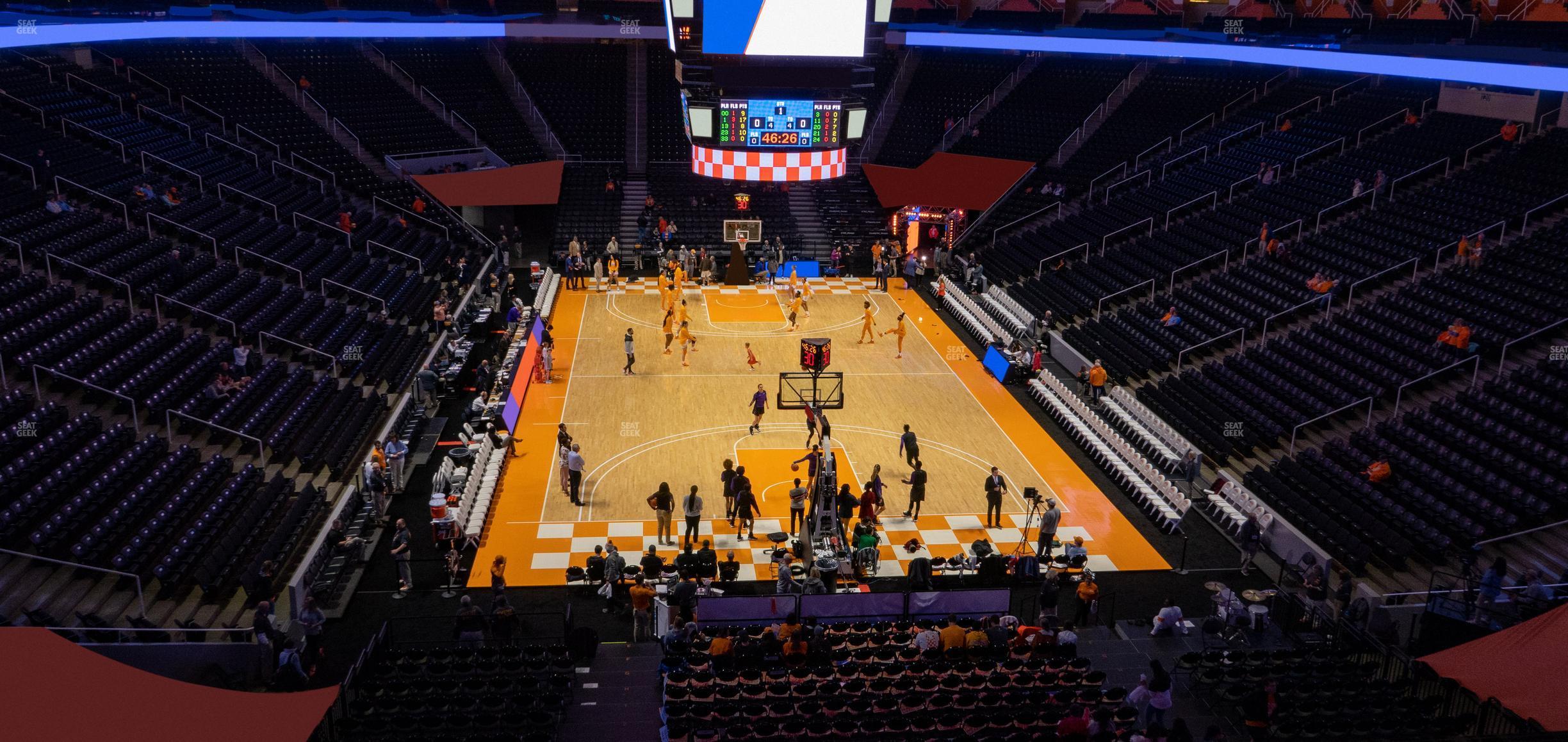 Seating view for Thompson-Boling Arena at Food City Center Section 229