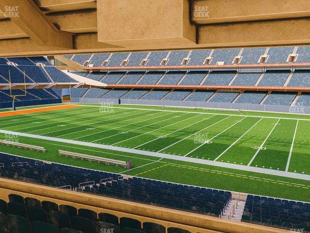 Seating view for Soldier Field Section 233