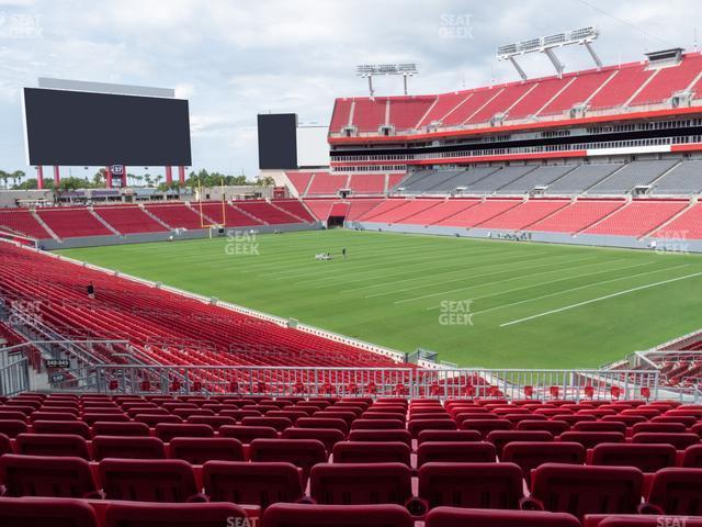 Seating view for Raymond James Stadium Section 243