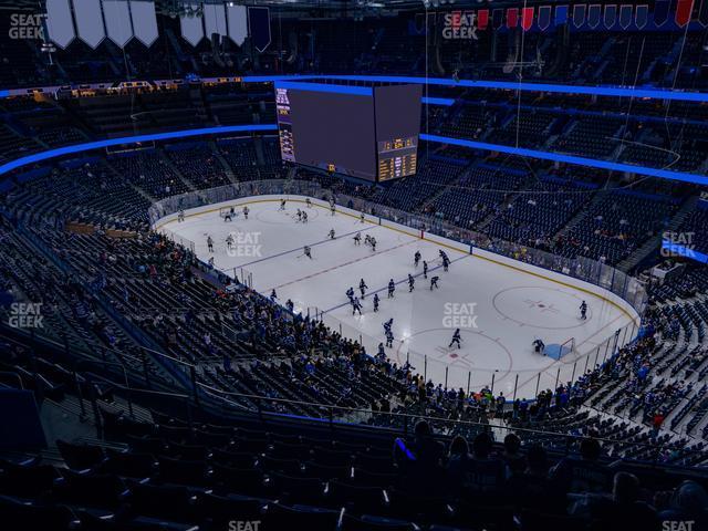 Seating view for Amalie Arena Section 327