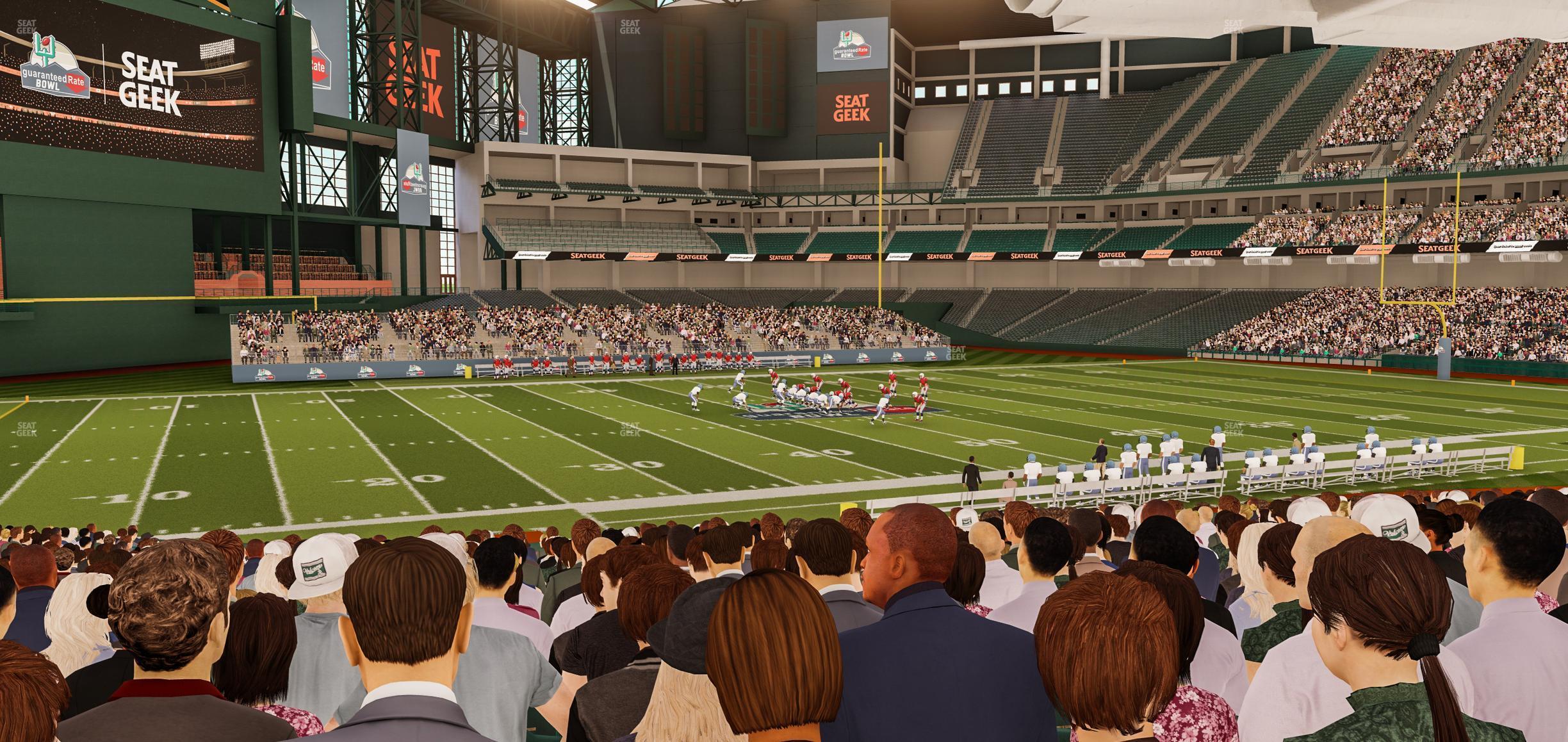 Seating view for Chase Field Section 133 W