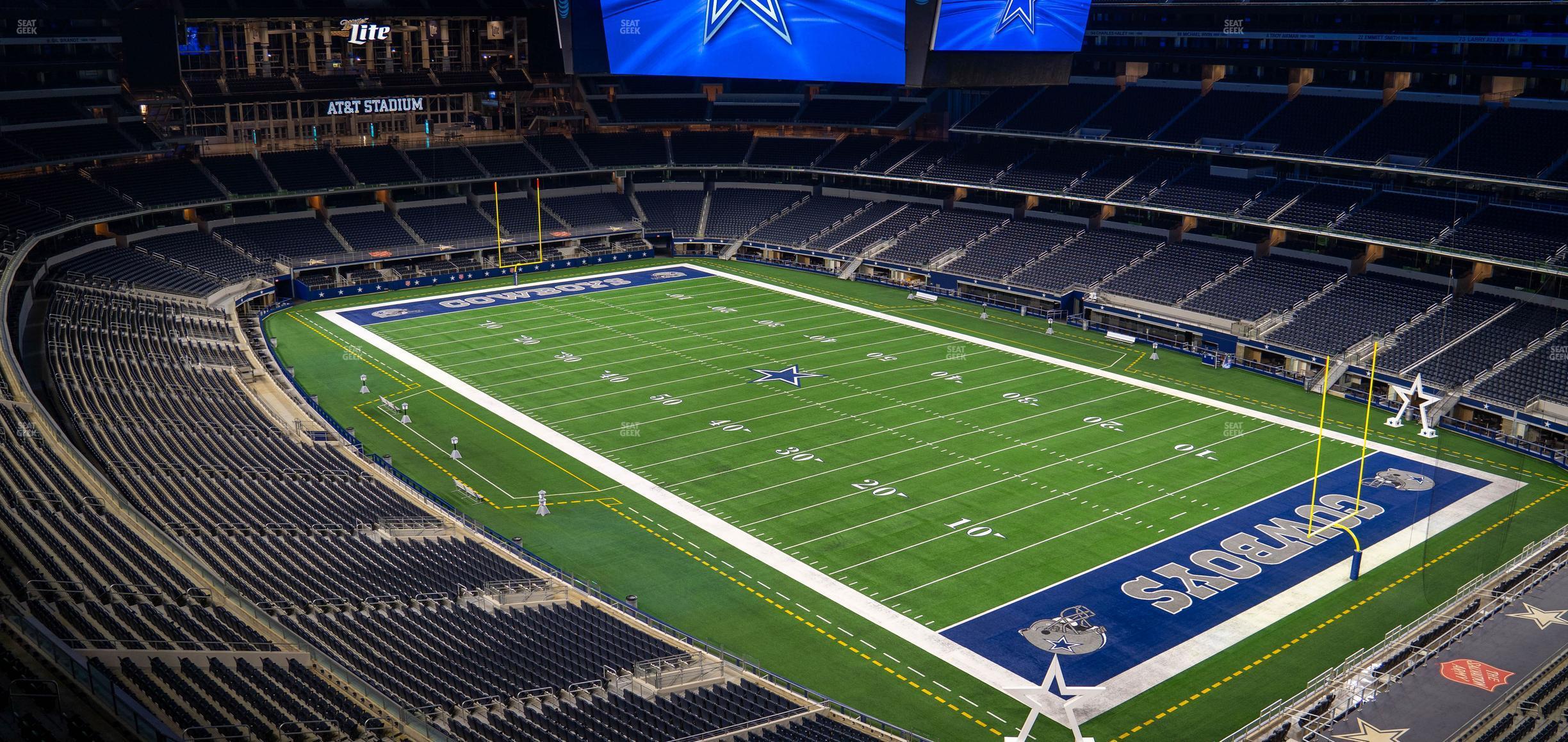 Seating view for AT&T Stadium Section Ring Of Honor Suite 531