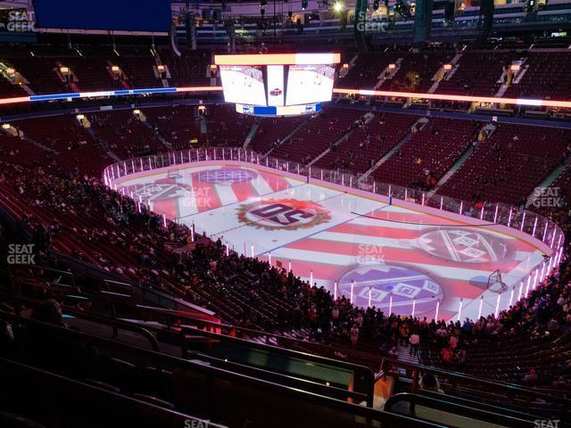 Seating view for Rogers Arena Section 320