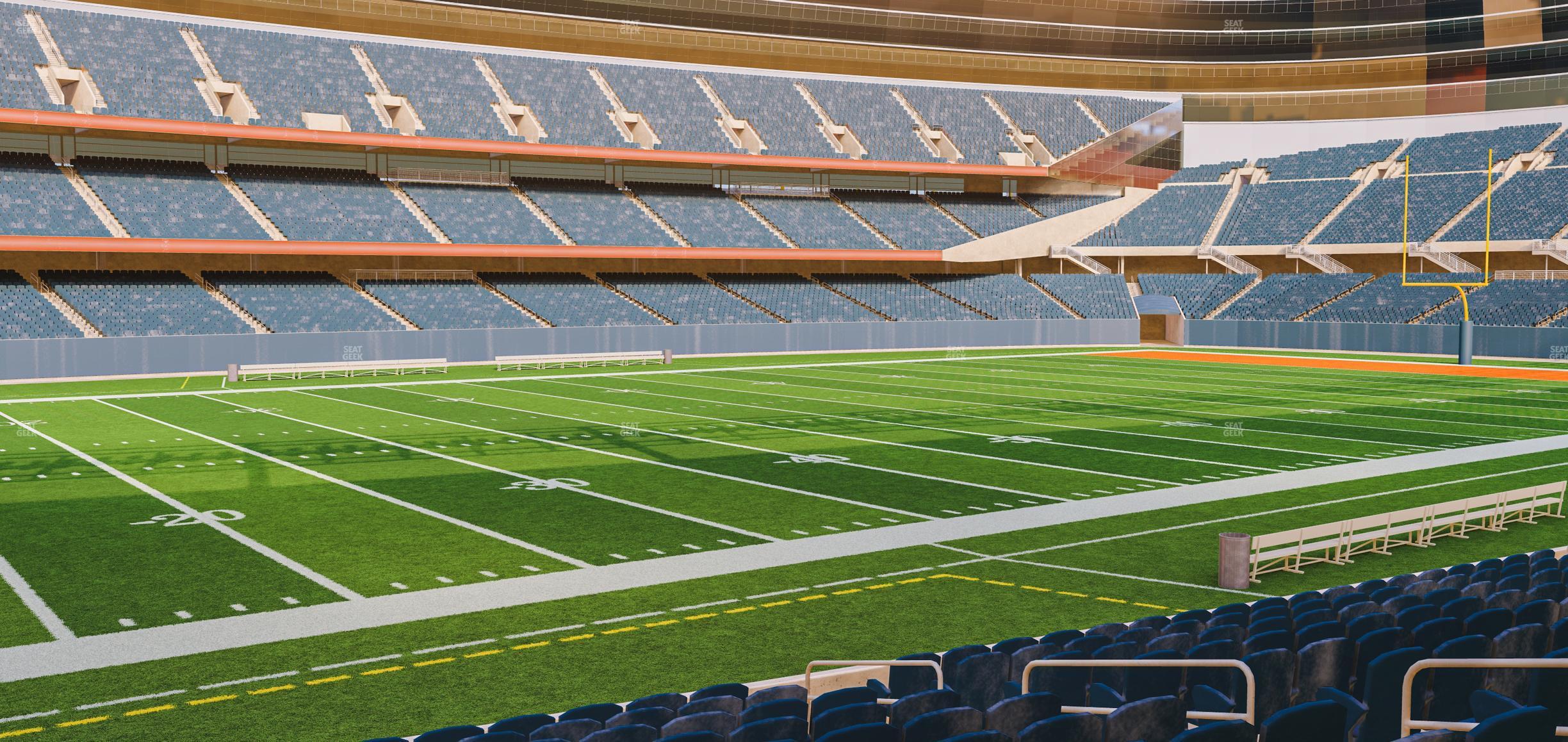 Seating view for Soldier Field Section 142