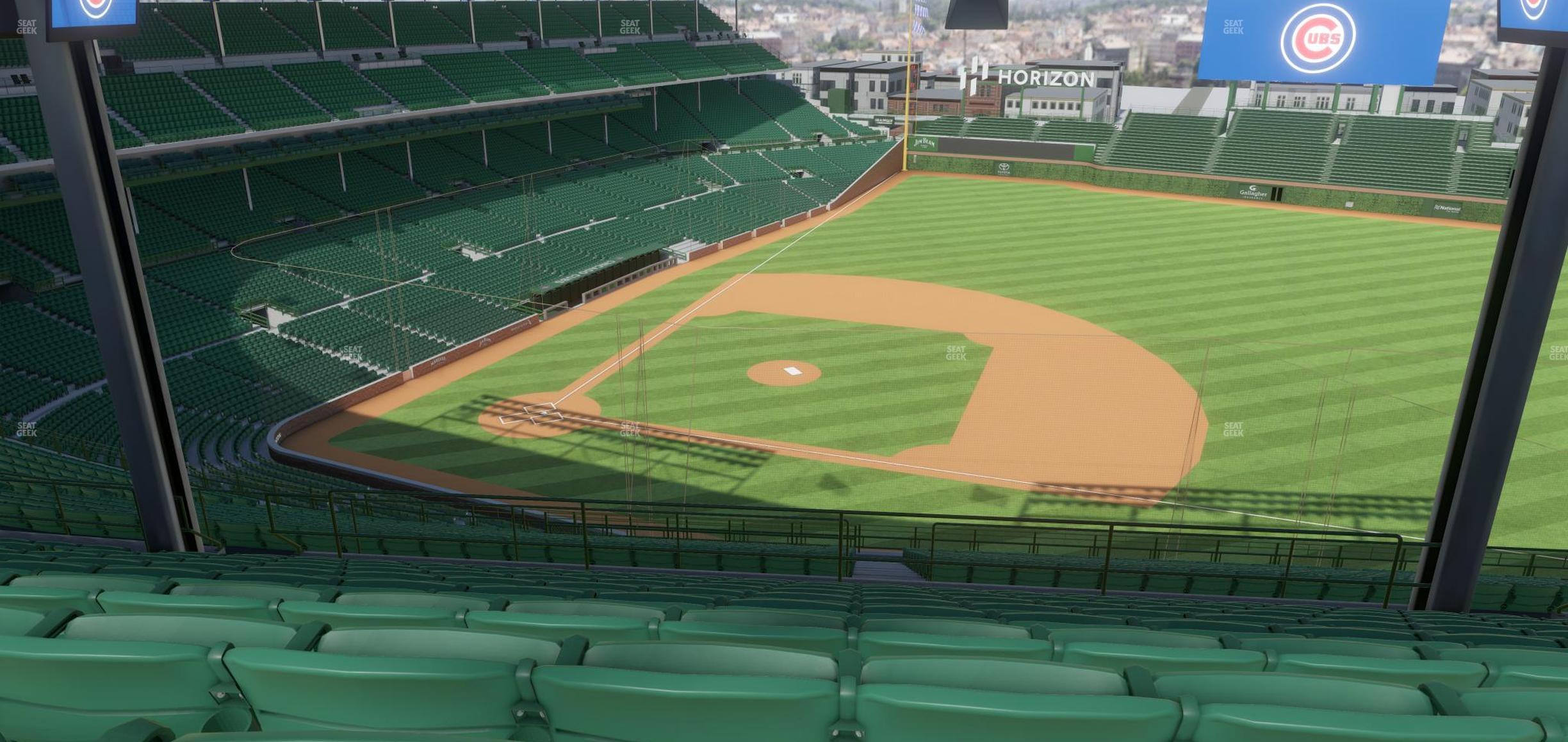 Seating view for Wrigley Field Section 425 Right