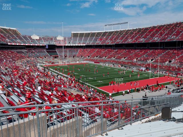 Seating view for Ohio Stadium Section 31 A