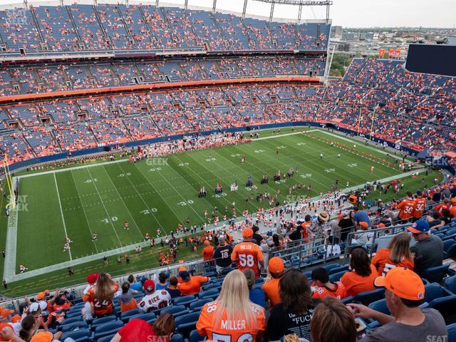 Seating view for Empower Field at Mile High Section 512