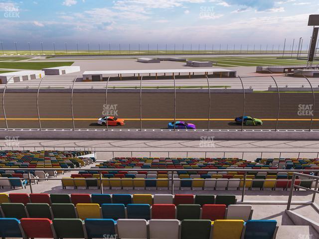 Seating view for Daytona International Speedway Section Back 116