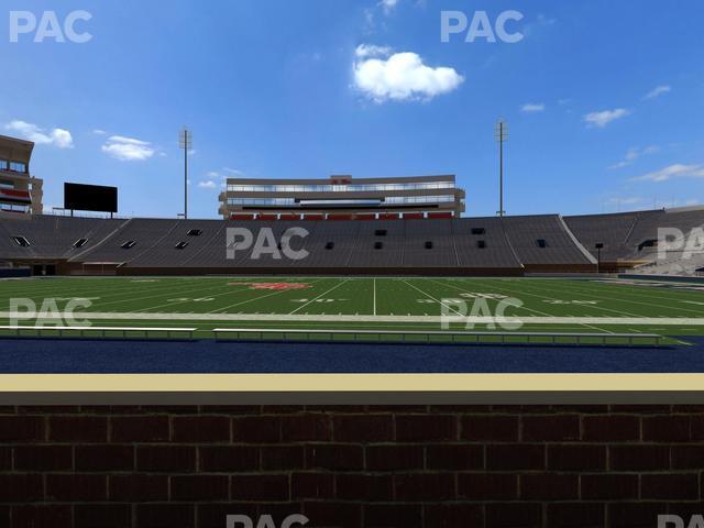 Seating view for Vaught Hemingway Stadium Section Chairback N