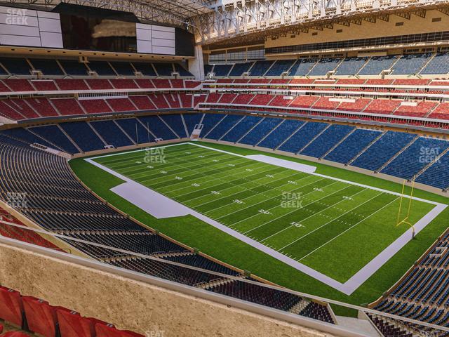 Seating view for NRG Stadium Section 528