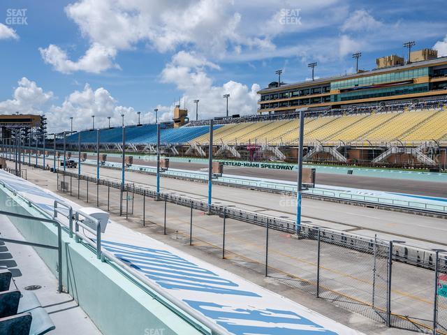 Seating view for Homestead-Miami Speedway Section Pit Road Cabana 20