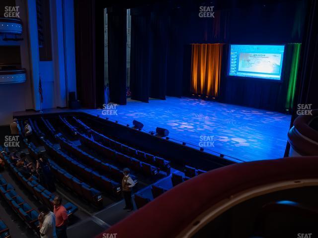 Seating view for Belk Theater at Blumenthal Performing Arts Center Section Grand Tier Box Right 2